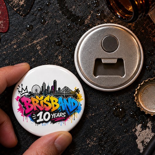 Décapsuleur Brisbane 10 ans