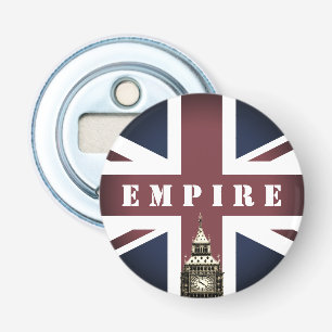 Décapsuleur British Flag, Empire, Royaume-Uni, Big Ben UK V