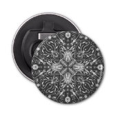 Décapsuleur Bugs, blanc cassé sur noir (Devant)