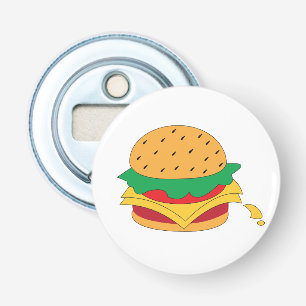 Décapsuleur Burger nourriture pas régime