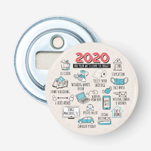 Décapsuleur Cadeau Commémoratif Noël 2020 Année À Oublier