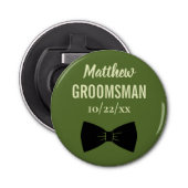 Décapsuleur Cadeau de Mariage pour Garçon d'Honneur Cravate Pa (Devant)