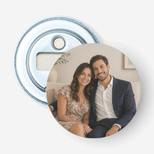 Décapsuleur Cadeau photo personnalisé pour invité de mariage