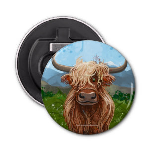 Décapsuleur Cadeaux et accessoires de vache Highland