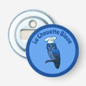 Décapsuleur Café La Chouette Bleue (Devant)