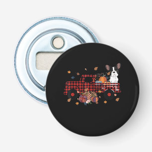 Décapsuleur Camion Citrouille Bulldog Thanksgiving Cadeau Hall