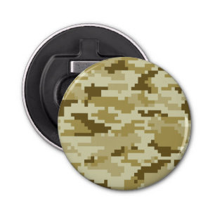 Décapsuleur Camouflage 8 bits pour désert numérique / Camo