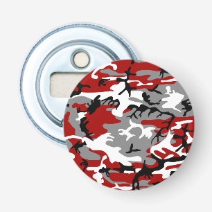 Décapsuleur Camouflage rouge et gris, Militaire, Armée