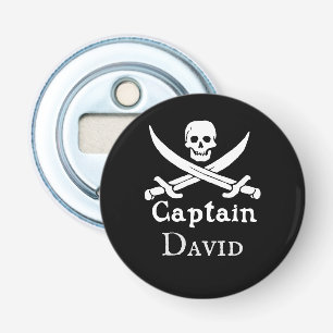 Décapsuleur Capitaine pirate personnalisée