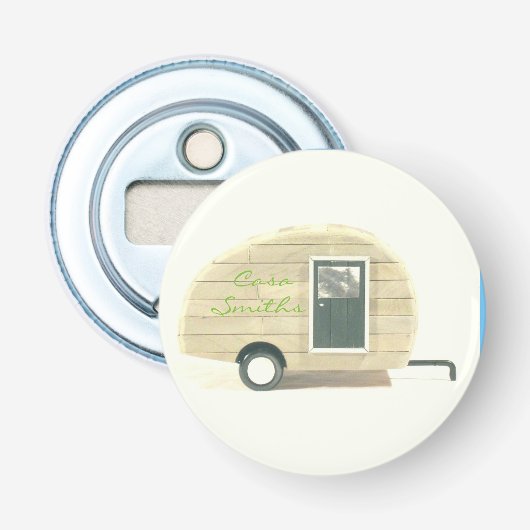 Décapsuleur caravane gitane Thunder_Cove de larme minuscule (Devant)