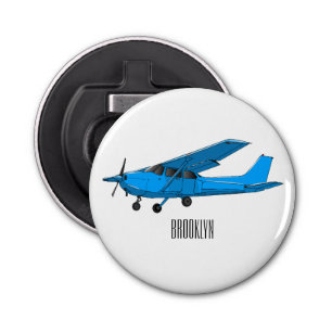 Décapsuleur Caricature d'avion à voilure fixe