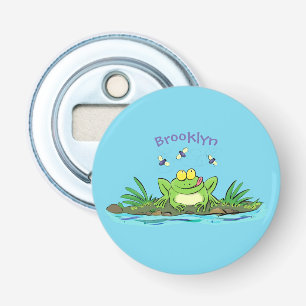 Décapsuleur Caricature de grenouille vert mignon