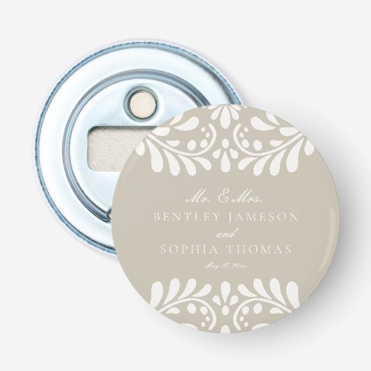 Décapsuleur Carrelage Talavera Vert Espagne Fiesta Mariage Fav (Devant)