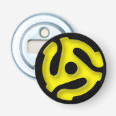 Décapsuleur Carte d'enregistrement Jaune 45 tr/min (Devant)