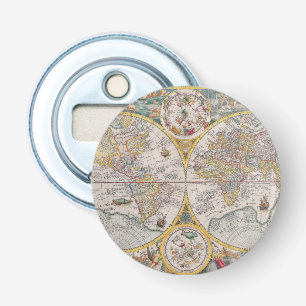 Décapsuleur Carte médiévale du monde à partir de 1525