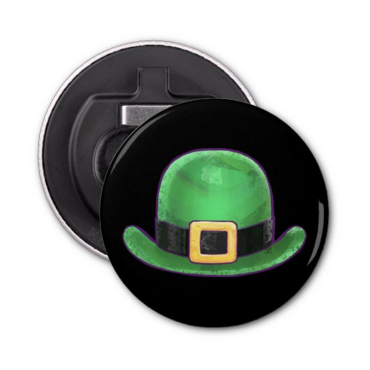 Décapsuleur Casquette du Derby Vert de la Saint-Paddys (Devant)