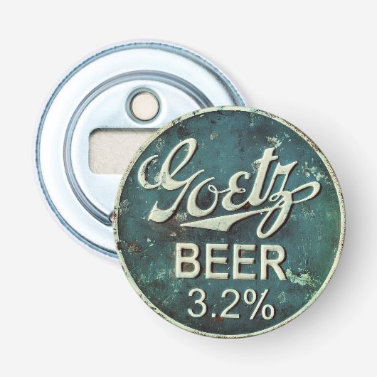 Décapsuleur Casquette Rustique de bouteille de bière (Devant)