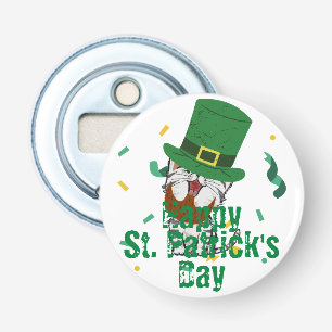 Décapsuleur Casquette vert chanceux Shamrock St. Patrick's Day