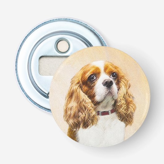 Décapsuleur Cavalier King Charles Spaniel Peinture originale (Devant)