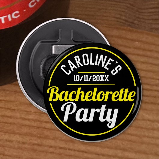 Décapsuleur Célébration d'une soirée de jeune fille entre fill