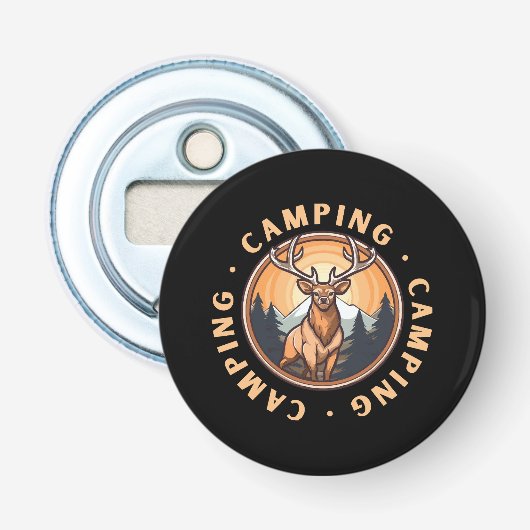 Décapsuleur Cerfs - Sauvagerie - Camping (Devant)