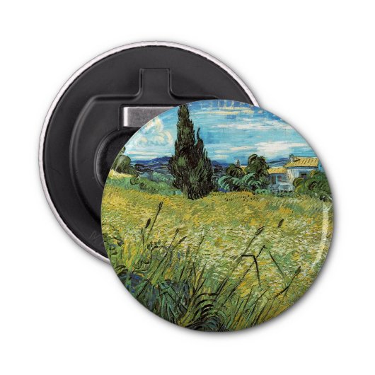 Décapsuleur Champ de blé vert Vincent van Gogh (Devant)