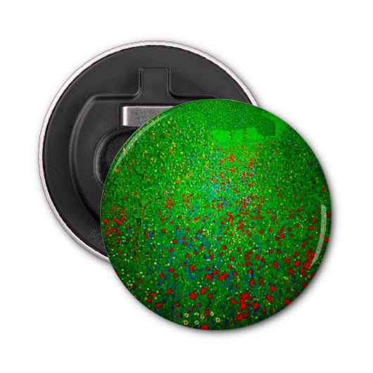 Décapsuleur Champ de pavot Gustav Klimt (Devant)