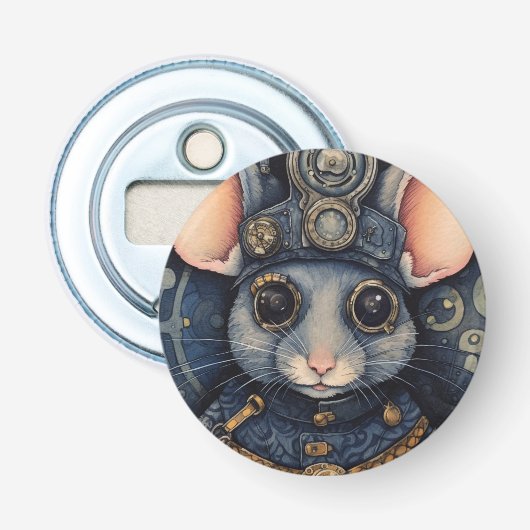 Décapsuleur Chapeau haut de forme Steampunk Flicker (Devant)