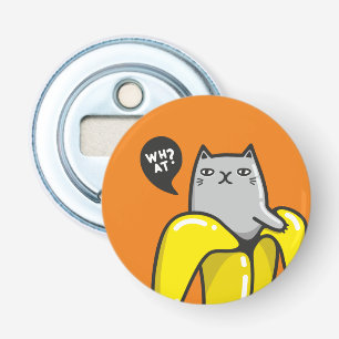 Décapsuleur Chat en banane
