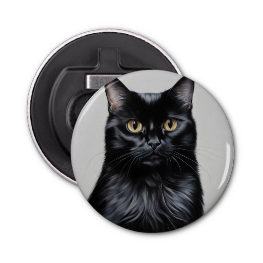 Décapsuleur Chat noir (Devant)