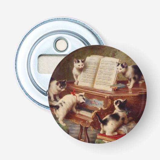 Décapsuleur Chatons et Piano (Devant)