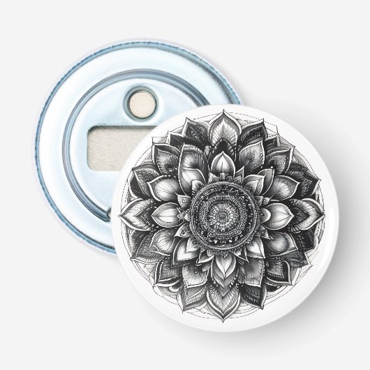 Décapsuleur chemise mandala (Devant)