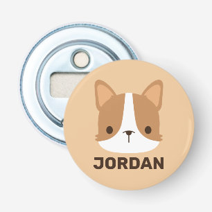Décapsuleur Chien Corgi mignon avec nom personnalisé