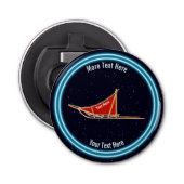 Décapsuleur Chien Sur Étoiles (Devant)