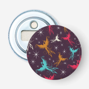 Décapsuleur Chiffre motif d'oiseaux de Phoenix