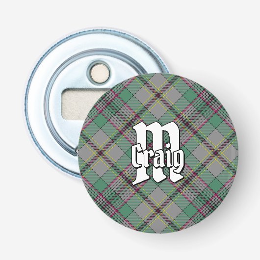 Décapsuleur Clan Craig Tartan (Devant)