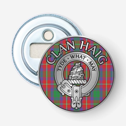 Décapsuleur Clan Haig Crest & Tartan (Devant)