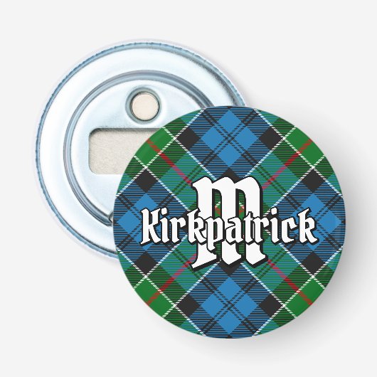 Décapsuleur Clan Kirkpatrick Tartan (Devant)
