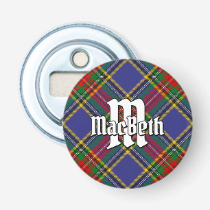Décapsuleur Clan MacBeth Tartan Bottle Opener
