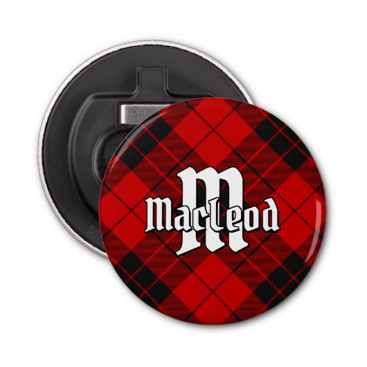 Décapsuleur Clan Macleod de Raasay Tartan (Devant)