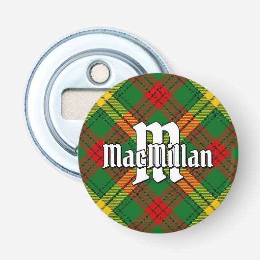 Décapsuleur Clan MacMillan Tartan Bottle Opener (Devant)
