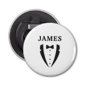 Décapsuleur Classic Groomsman Bow Cravate Tuxedo (Devant)