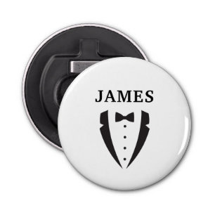 Décapsuleur Classic Groomsman Bow Cravate Tuxedo