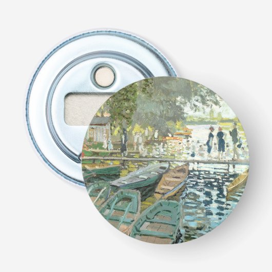 Décapsuleur Claude Monet. Baigneurs à La Grenouillère (Devant)