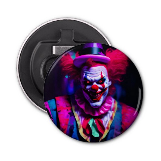 Décapsuleur clown effrayant (Devant)