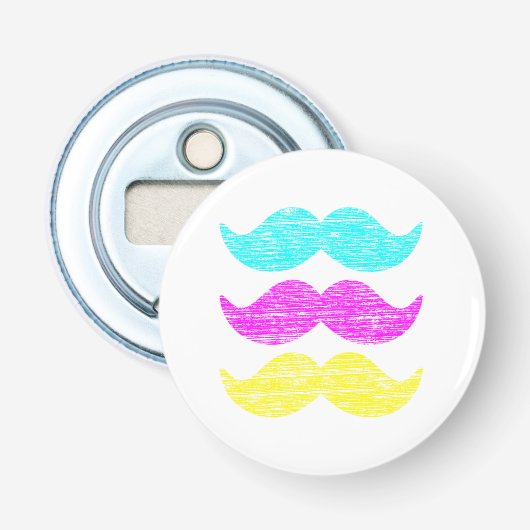 Décapsuleur CMY Mustaches (style presse-lettres) (Devant)