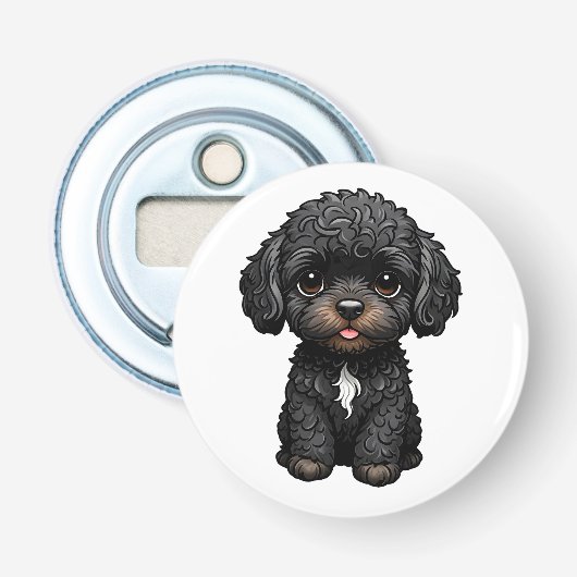 Décapsuleur Cockapoo noir (Devant)