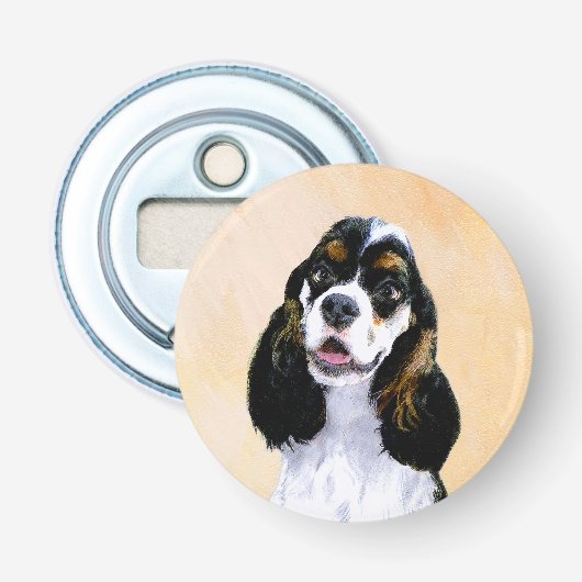 Décapsuleur Cocker Spaniel (Parti) Peinture - Art Chien origin (Devant)