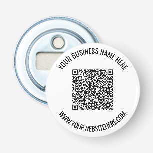 Décapsuleur Code QR et texte personnalisé professionnel person