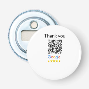 Décapsuleur Code QR simple minimaliste ajouter un logo nom de